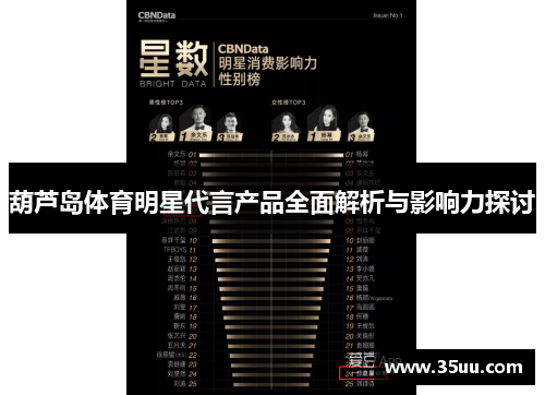 葫芦岛体育明星代言产品全面解析与影响力探讨